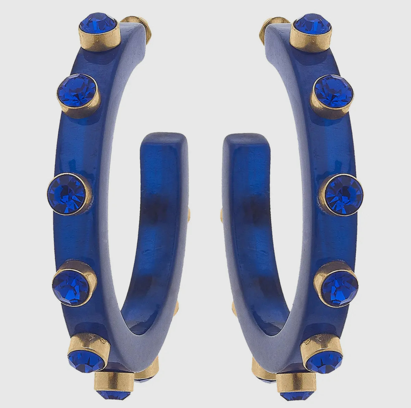 Color Hoops- Navy