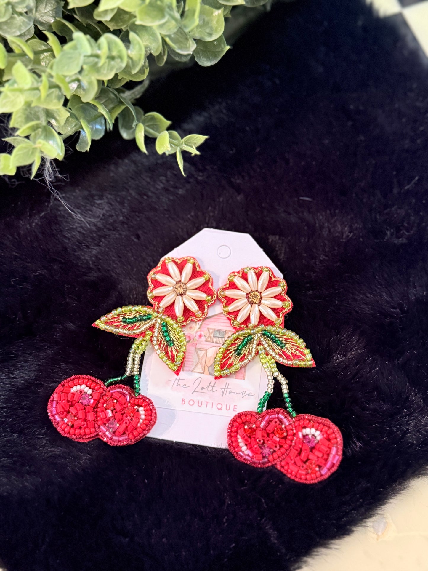 Cherries on Top earrings