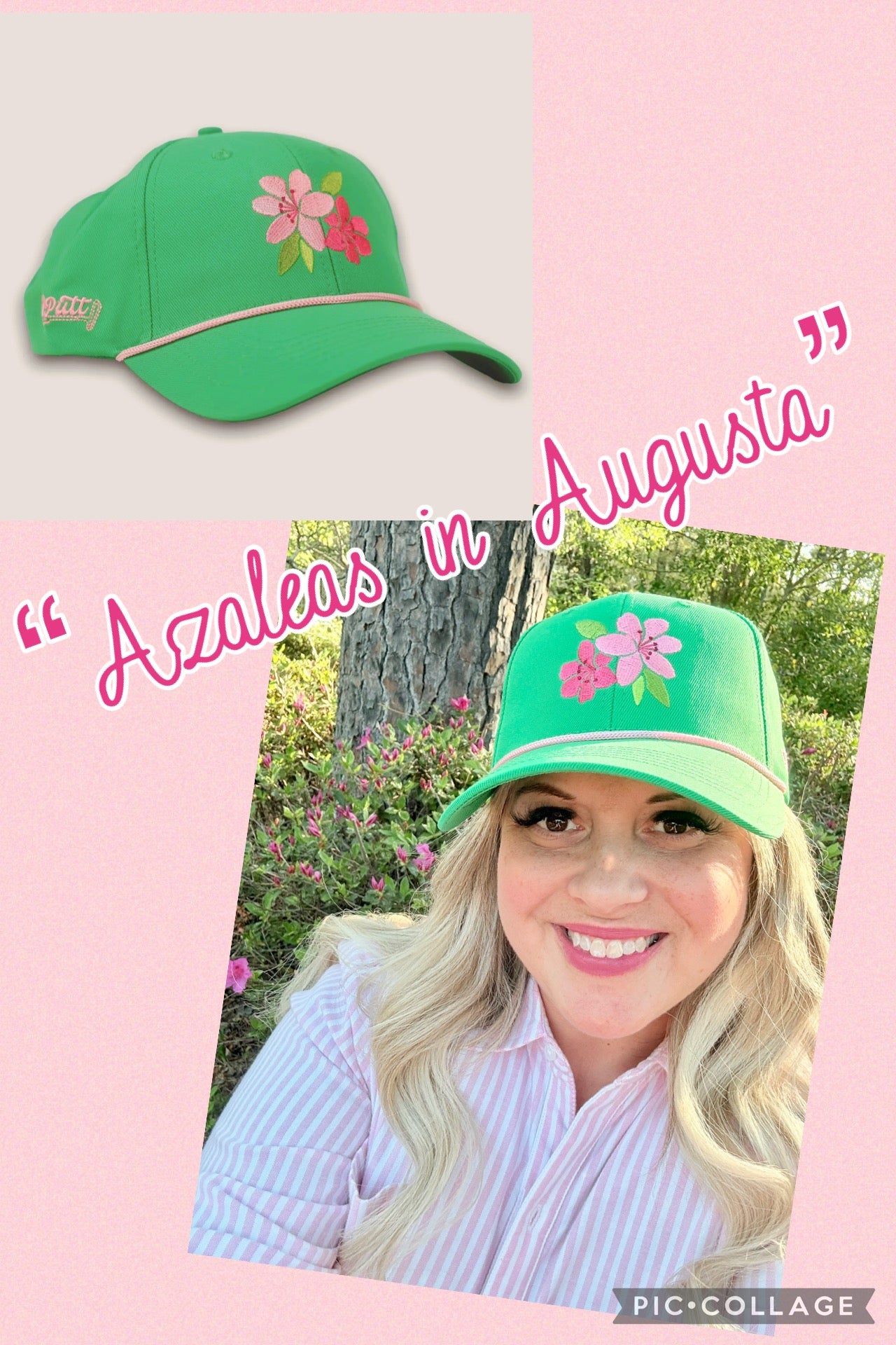 Azaleas in Augusta Hat