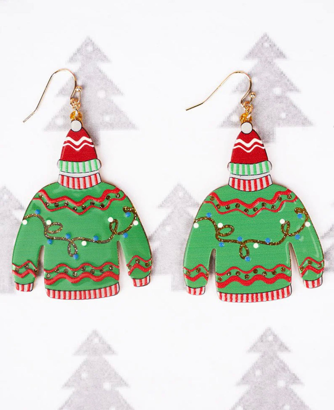 Christmas Sweater earrings