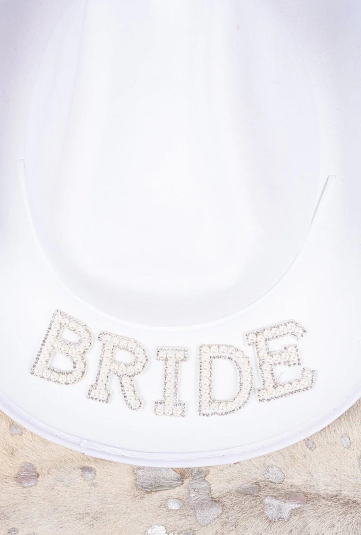 Bride Pearl Cowgirl Hat