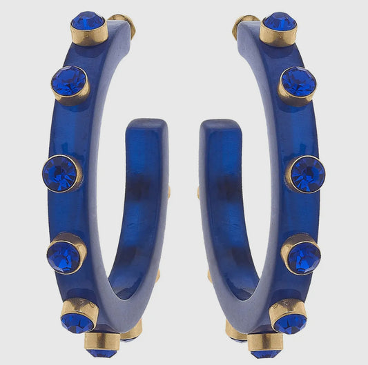Color Hoops- Navy