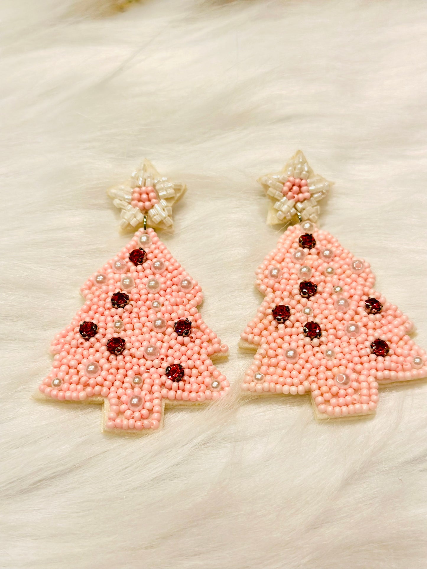 “Oh Pinky Tree” earrings