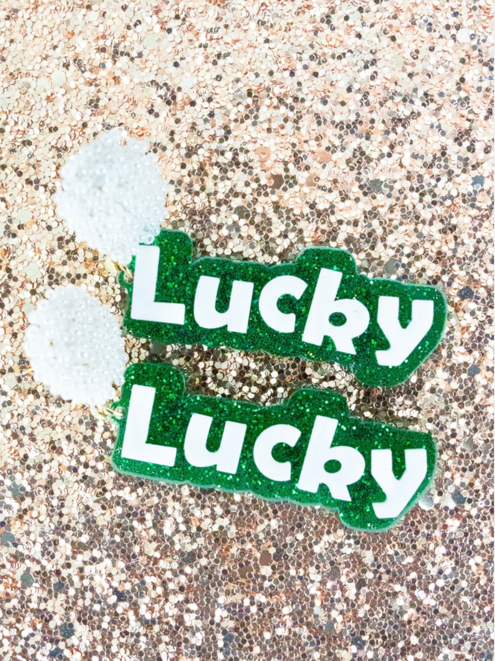 Let’s Be Lucky earrings